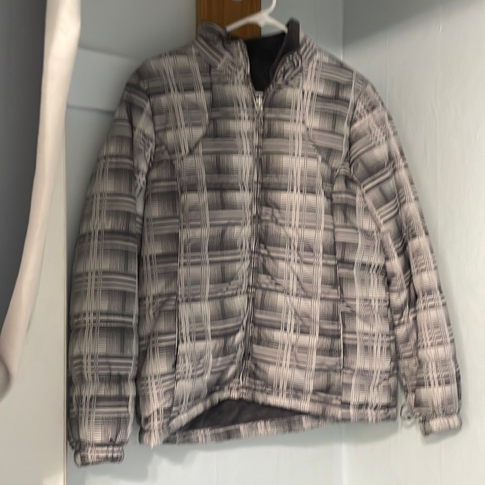 checkered jacket